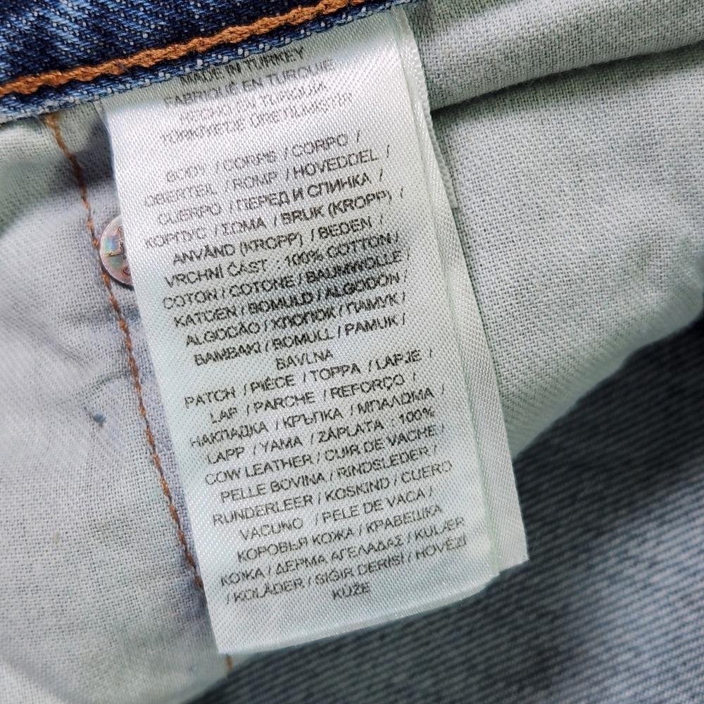 Polo Ralph Lauren Sullivan Slim Patchwork Men's Jeans 36x26 - Picture 14 of 16